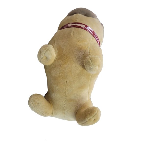 Disney Rolly Plush Puppy Dog Pals Pug 12 Inch Stuffed Animal Toy Tan Brown - Picture 10 of 12